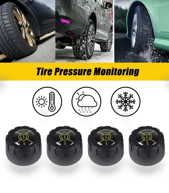 Tire Pressure Monitoring System Bluetooth TPMS External Sensors — TPMS Sensor Replacements, World Auto Parts