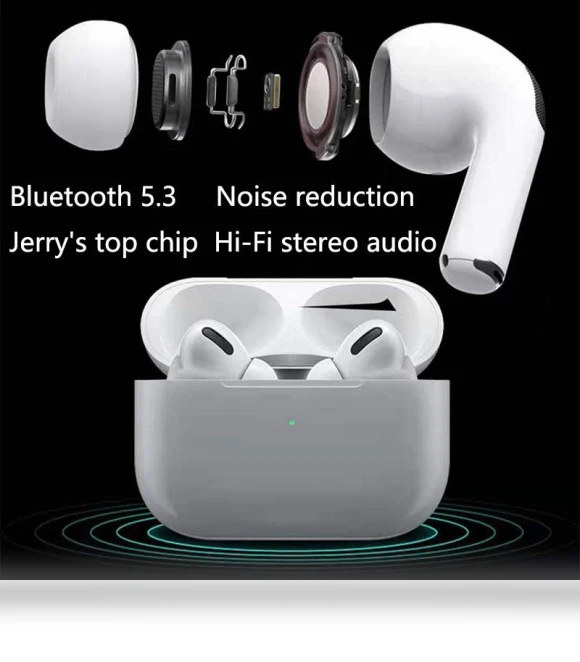 Wireless Bluetooth Earbuds with Noise Cancellation — In-Ear Headphones, HXR Electronic Mall