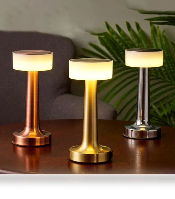 Creative Retro Touch LED Night Light — Desk & Table Lighting, Elegant Living House