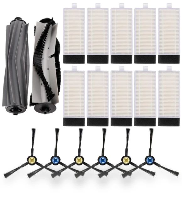 HEPA Filter with Side Brush and Roller — Parts & Accessories, Lntelligent Living Hall