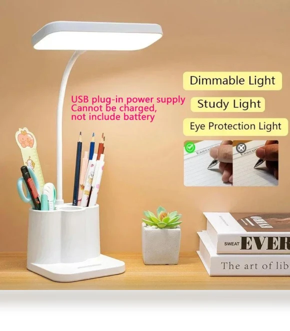 LED Desk Lamp with Touch Control — Study & Desk Lighting, Serene Homes