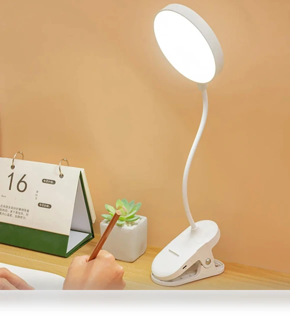 LED Desk Lamp with Touch Night Light — Study & Desk Lighting, Seahorse Home