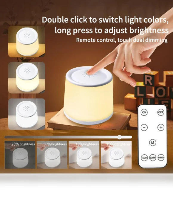 LED Reading Lamp with Touch Control — Book Lights, Binchi Lighting Appliances