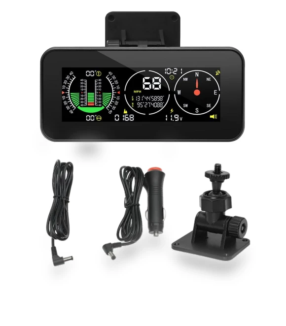 Smart SUV Inclinometer Speedometer Compass — Car Compasses, Auto Accessories Home