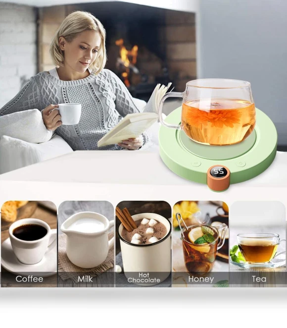 Smart Thermostatic Cup Warmer — Beverage Warmers, Flowers living
