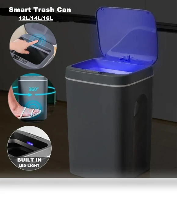 Smart Trash Can — Kitchen Cans, Refreshing Home