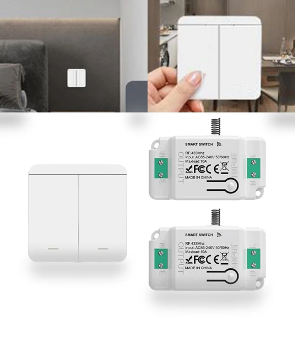Wireless Light Switch Kit — Dimmer Switches, Wrigleys