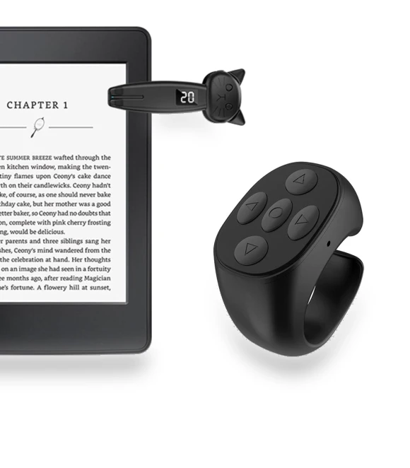 Bluetooth Page Turner Remote Control — Remote Controls, Home Furnishing Department Mall