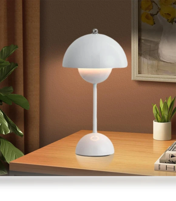 LED Desk Lamp Mushroom — Study & Desk Lighting, Elegant Living House