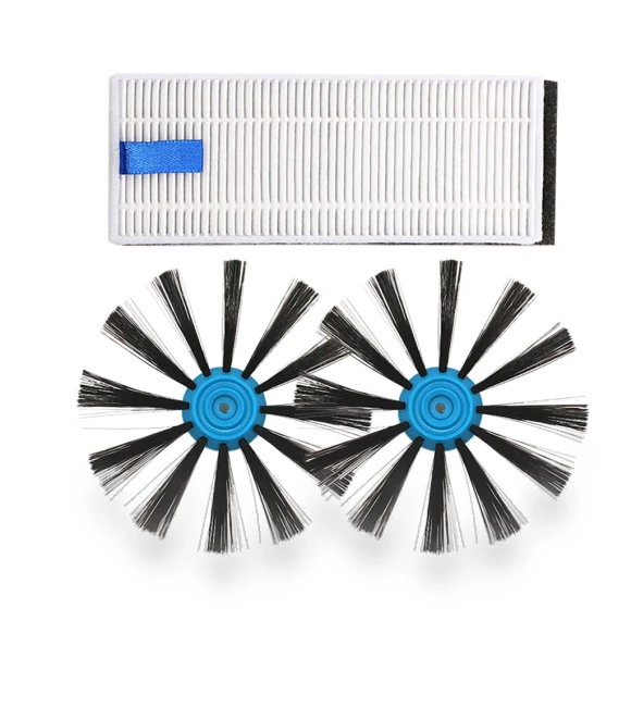 Side Brush and HEPA Filter for Sweeping Robots — Parts & Accessories, WADE3