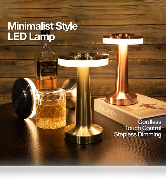 Wireless Desk Lamp — Study & Desk Lighting, Elegant Living House