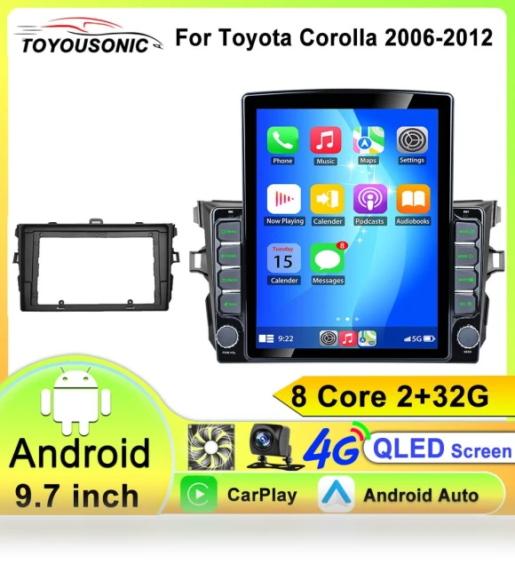 Android Car Radio Multimedia Video Player — Stereo Receivers, ToyousoniC