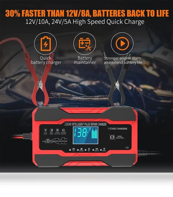 Smart Fast Battery Charger — Chargers, JOHO