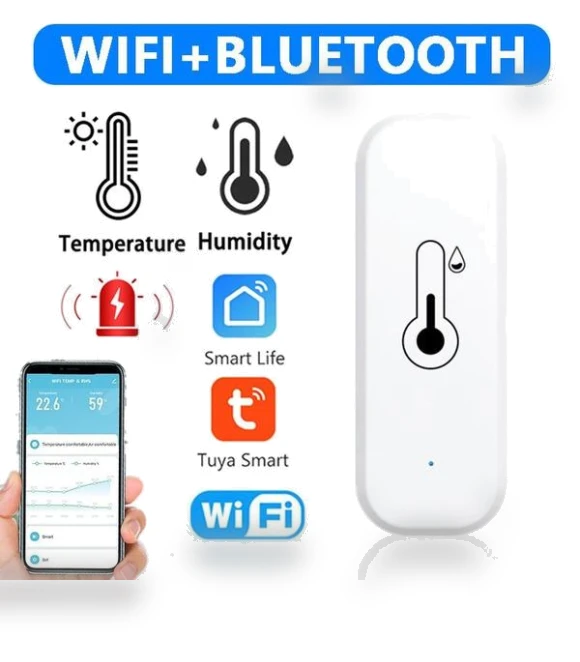 Smart Temperature and Humidity Sensor — Home Climate Control, GC SupMarket