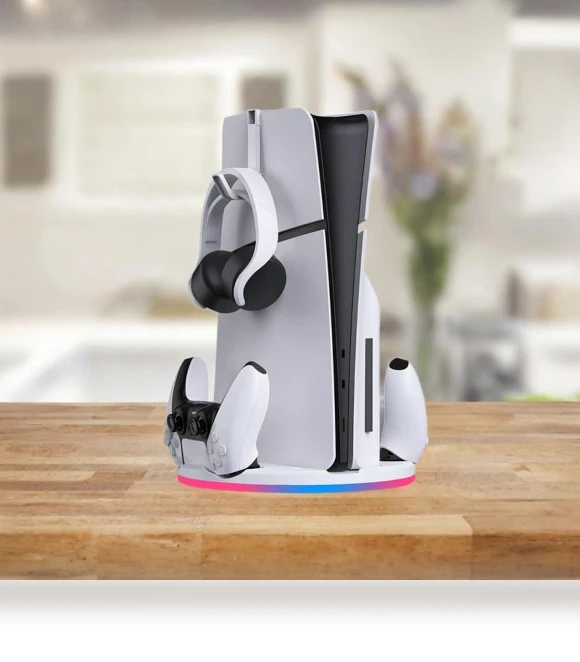 Vertical Dual Charging Station for Controllers — Holders, Hobbies mall