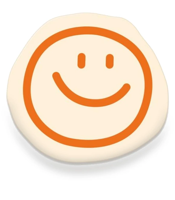 Beige Smiling Smart Talk — Wearable Accessories, Board M Factory