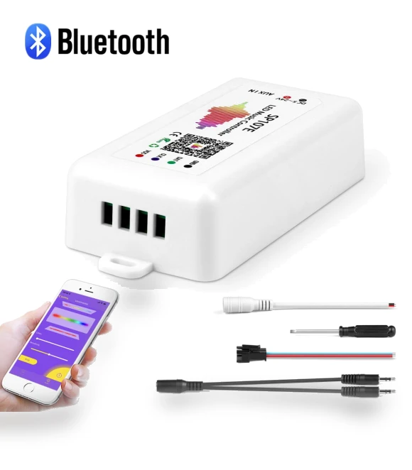 Bluetooth Smart Switch RGBIC LED Light Controller — LED Strips, CHNAITEKE