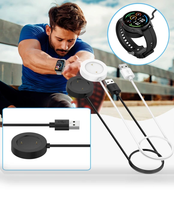 Charging Cable and Dock — Smartwatch Charging Solutions, Vegetables