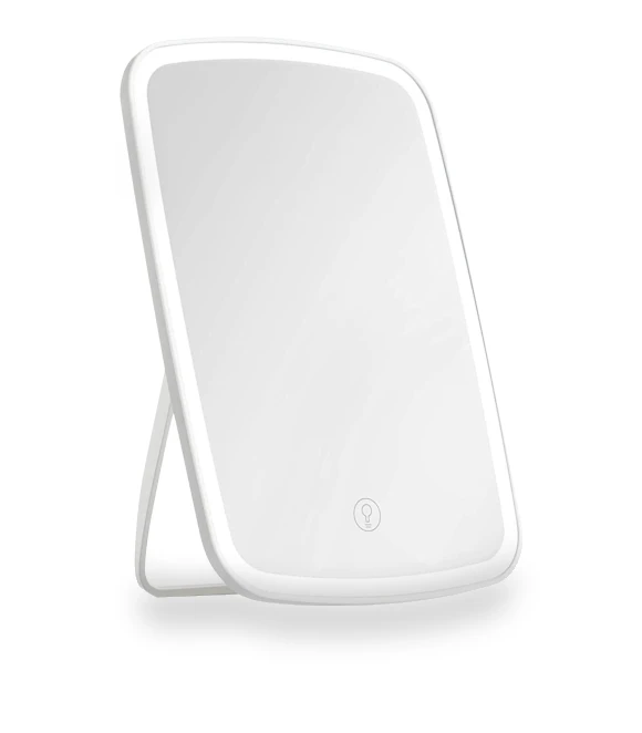 Cosmetic Mirror with LED Lighting — Handheld, Anklet