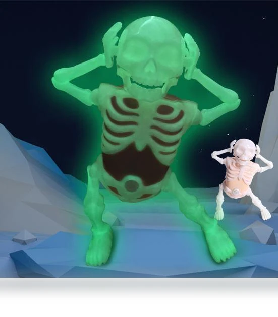 Halloween Dancing Skeleton Toy — Musical Toys, Aunel