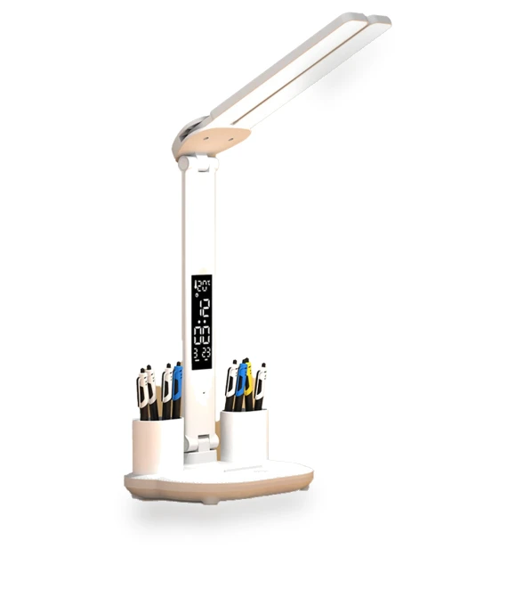 LED Desk Lamp with Pen/Phone Holder — Study & Desk Lighting, Thanos tool