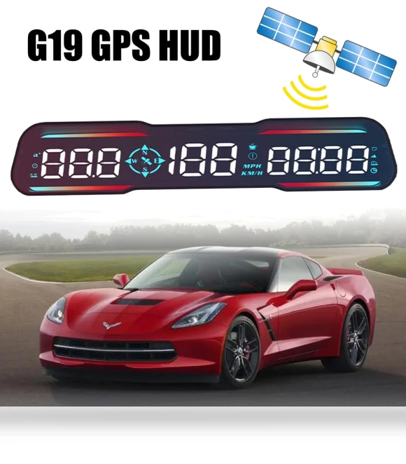 LED Display Screen G19 HUD — Navigation & GPS Accessories, AINYSZIN Automotive Parts