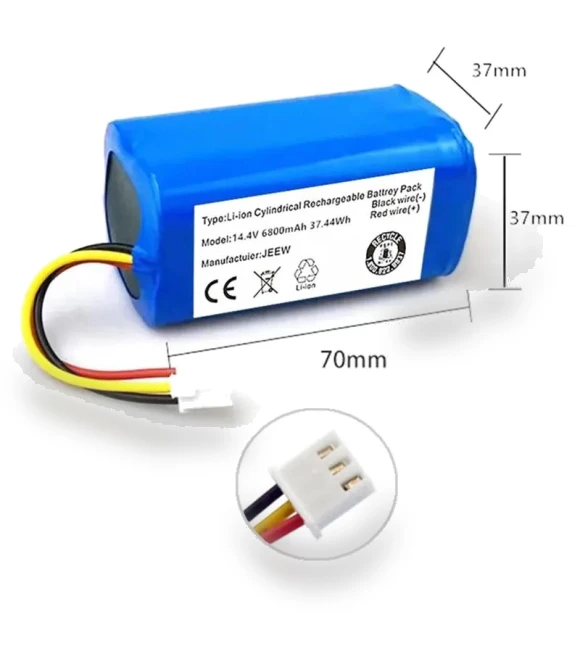 Powerful Replacement Battery for Robot Vacuum — Batteries, Super box