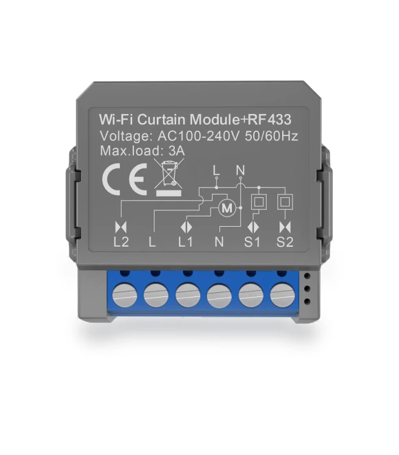 Smart Curtain Switch Module — Smart Home Modules, Tuya