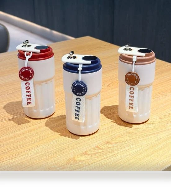 Smart Vacuum Coffee Mug with Temperature Display — Beverage Warmers, Pavo