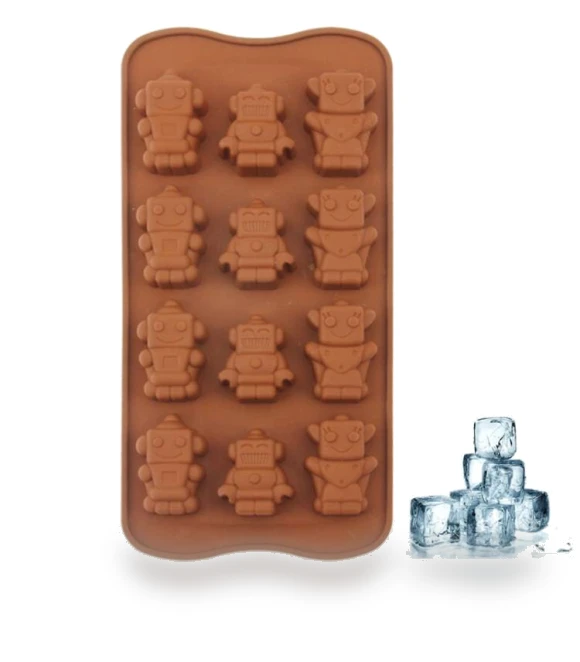 12 Grid Robot Ice Grid Mold — Ice Cube Molds & Trays