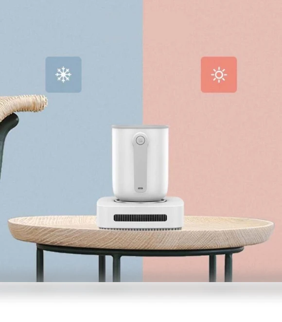 Dual-use Constant Temperature Refrigeration Intelligent Cup — Beverage Warmers