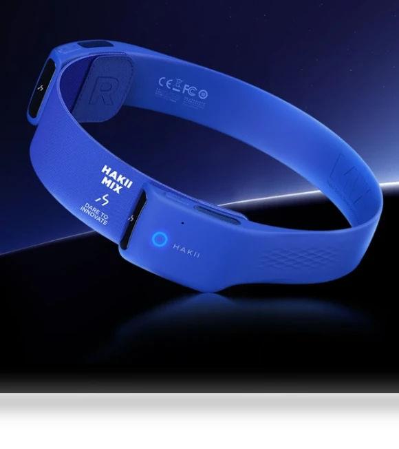 Wearable Sport Headphone Bluetooth Earphone with Dual Noise Cancelling Mic — Over-Ear Headphones, HAKII
