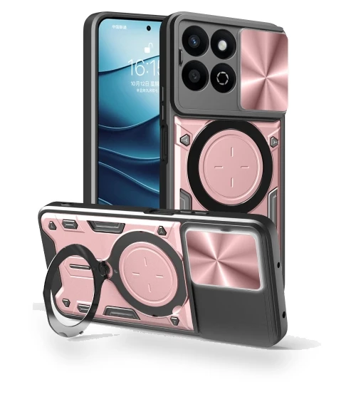 CD Texture Sliding Camshield Magnetic Holder Phone Case — Basic Cases, Honor