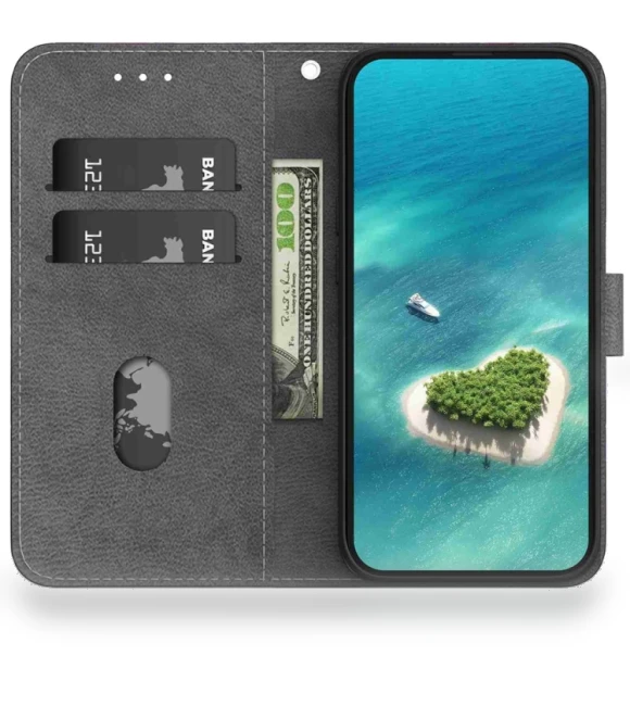 Crystal Texture Colored Drawing Leather Phone Case for Infinix Hot 50i/Smart 9 — Mobile Devices & Accessories, Infinix