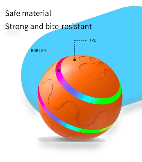 Intelligent Remote Control Pet Toy Luminous Ball for Dog Training — Balls, O1