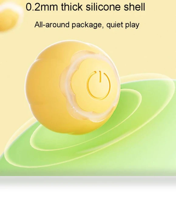 Intelligent Rolling Ball Motorized Toy for Cats — Cat Playthings