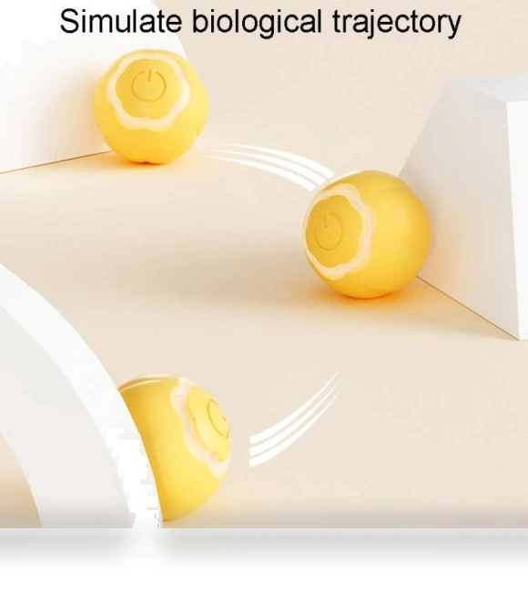Intelligent Rolling Ball Motorized Toy for Cats — Cat Playthings