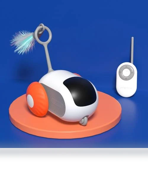 Intelligent Dual Mode Electric Gravity Running Car Cat Toy — Interactive Animal Companions
