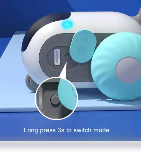 Intelligent Dual Mode Electric Gravity Running Car Cat Toy — Interactive Animal Companions