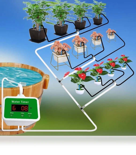 Intelligent Drip Irrigation Automatic Watering Timer — Controllers, Home Intelligent