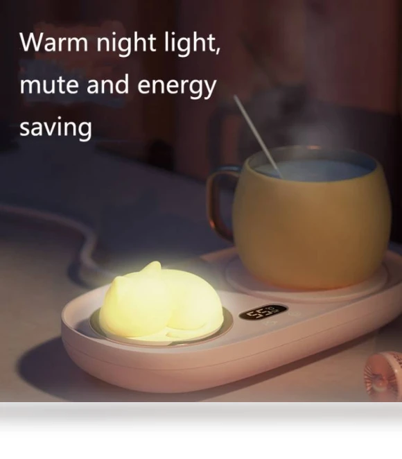 Smart Thermal Insulation Temperature Coaster — Beverage Warmers
