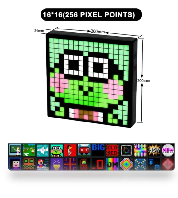 Smart LED Pixel Array RGB Display DIY Graffiti Art Display — Light Boxes