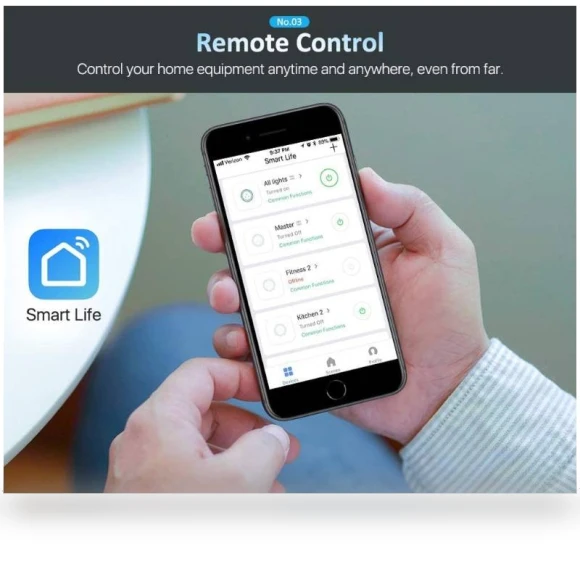 WiFi Smart Switch Remote Control Socket — Smart Home Modules, Tuya