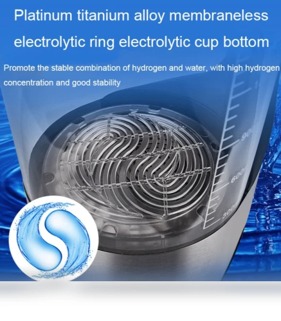 Micro-Electrolysis Hydrogen-Rich Water Machine — Tap Water Purifiers, V8