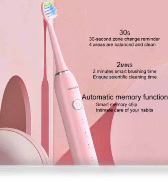 Smart Sonic Electric Toothbrush IPX7 — Sonic Electric Toothbrushes, WK