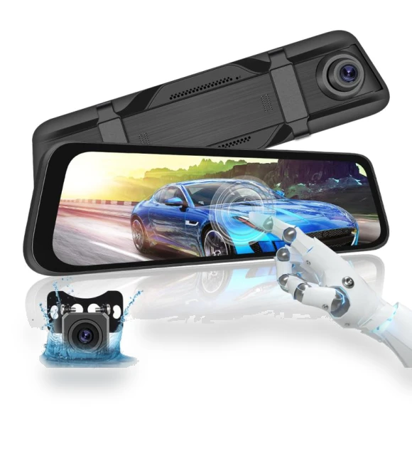 9.66-inch Mirror Dash Cam — Dashboard Cameras, Home Of Auto Parts