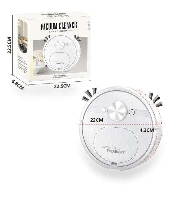 Intelligent Sweeping Robot 3-in-1 — Smart Cleaning Robots, Factory Discount Outlet