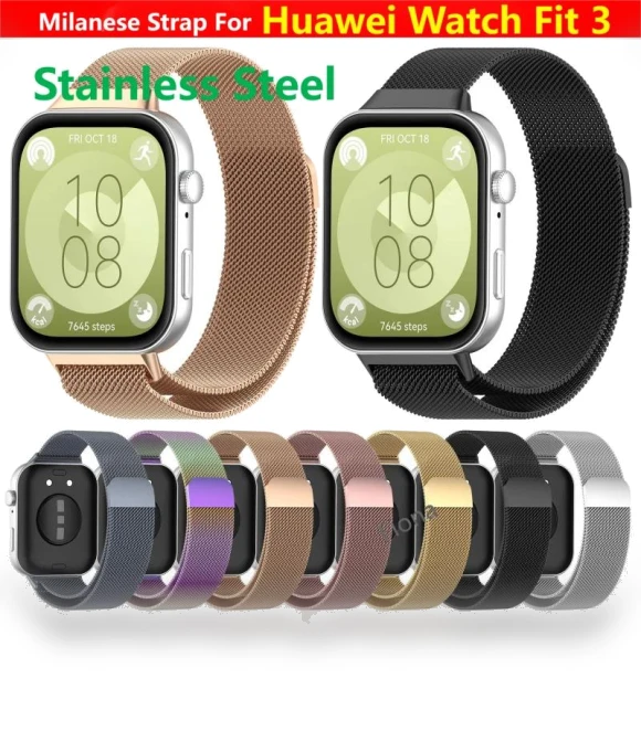 Magnetic Stainless Steel Watch Band — Wearable Accessories, MiLanse