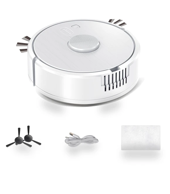 Round Sweeping Robot — Smart Cleaning Robots, Factory Discount Outlet