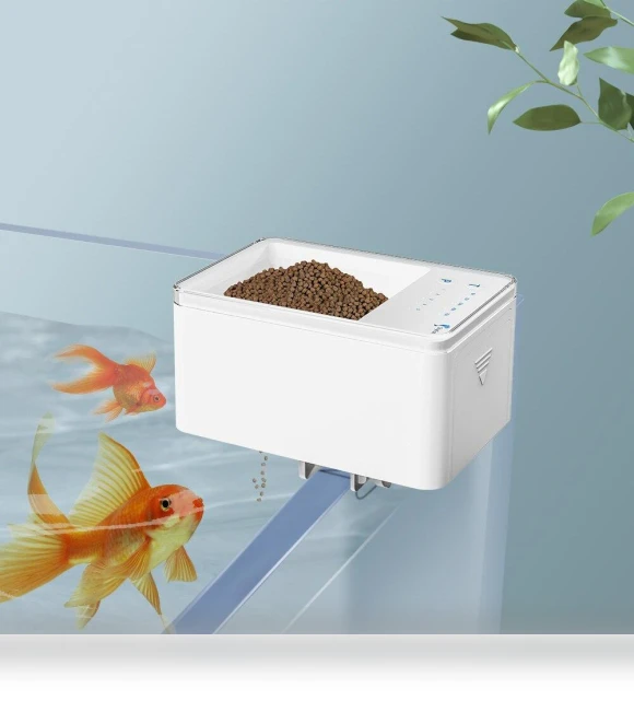 Smart Automatic Aquarium Feeder — Feeders, Aesthetic